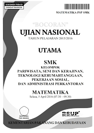 Soal un smk 2019 matematika. Bocoran Soal Un Matematika Psp Smk 2020 Sch Paperplane