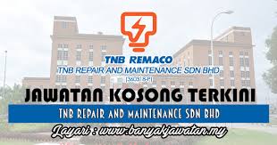 Jawatan kosong 2019 terkini ok? Jawatan Kosong Di Tnb Repair And Maintenance Sdn Bhd 7 July 2017 Kerja Kosong 2020 Jawatan Kosong Kerajaan 2020