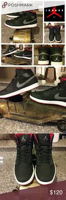 Jordan 1 S Retro Black Cool Grey Gym Red Size 11 5 How To Make Shoes Plastic Shoes Jordans For Men