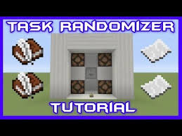 Block randomizer for minecraft bedrock/pocket edition. Here S My Latest Video Task Randomizer Tutorial Https Youtube Com Watch V Hqssnc5r8us Minecraft Room Decor Minecraft Tutorial Minecraft Designs