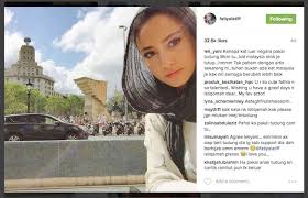 Pelakon fathia latiff membuat keputusan untuk kembali berhijab selepas mencetuskan kontroversi membuka tudung pada tahun lalu. Buka Aurat Di Luar Negara Fathia Latiff Dikritik