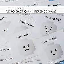 Free Printable Lego Emotions Inference Game And Next Comes L