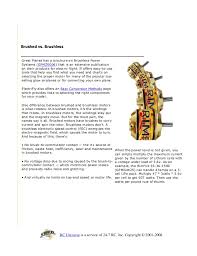 how ro choose an electric motor for rc planes