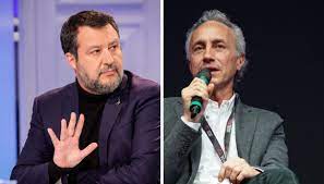 Stoccata di Travaglio a Matteo Salvini dopo la mossa di Giorgia Meloni in  Sardegna: "Ennesima botta in testa"