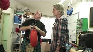 Konrad Stock with the seer