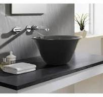 Lavabos NORDICO Negro sobre encimera| Thebathpoint