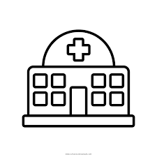 Krankenhaus Zeichnen Malbuch Klinik Andere 1000 1000 Transparenter Png Kostenloser Download Schwarz Text Schwarz Und Weiss