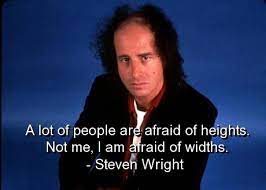 I kept a diary right after i was born. Steven Wright Quotes Sayings Humorous Funny Widths Heights Steven Wright Comedians Funny People