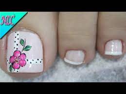 36+ flores pintura de uñas de pies. Como Pintar Unas De Los Pies Facil Unas Decoradas