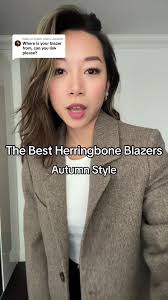 Herringbone Blazer Gina