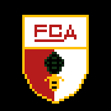 Currently over 10,000 on display for your viewing pleasure Pixilart Fc Augsburg Logo By Psychic9