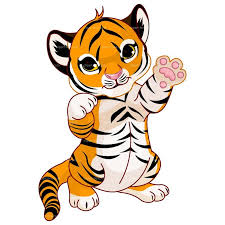 💡 how to buy tiger delivering products from abroad is always free, however, your parcel may be subject to vat, customs duties or other taxes, depending on laws of the. Clipart Cute Baby Tiger Royalty Free Vector Design Cartoon Baby Animals Cute Tigers Cute Tiger Cubs