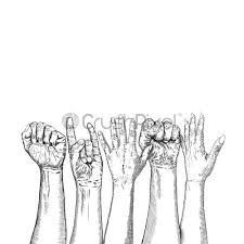 New users enjoy 60% off. United Hands Together In Ink Style Business Group Collaboration Team Stock Vector Crushpixel