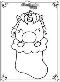 Bota De Navidad Para Colorear