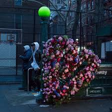 Flowers of war definitely has the look and feel of. The Banksy Of Floral Design The New Yorker