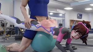 DVa Personal Trainer (Overwatch XXX) [Bewyx]