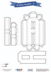 Laser cut template initial monogram letters fancy floral alphabet. 8 3d Letter Template Ideas 3d Letters Letter Templates Alphabet Letter Templates