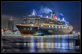 Queen mary 2 is the flagship of cunard line and epitomises the golden age of travel. Queen Mary 2 Hamburg At Night Best Cruise Ships Ocean Cruise Cruise Ship