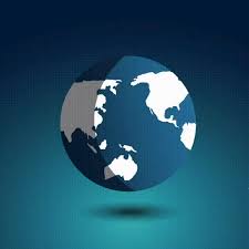 2d Earth Rotating Animation Globe Animation Animation Earth Drawings