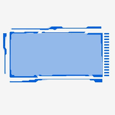 Blue Rectangle Technology Sci Fi Border Dialog Background Material Blue Technology Science Fiction Png Transparent Clipart Image And Psd File For Free Downlo Sci Fi Graphic Design Background Templates Clip Art
