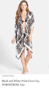 Black And White Beach Cover Up Black And White Print Cover Up Nordstrom 32 Fashion Pretty Swimsuits Cover Up