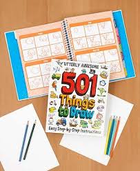501 Utterly Awesome Things To Draw Drawing Themes Book Crafts Drawings