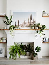 8 Stylish Ways To Decorate Live With Plants Decor8 Fireplace Mantel Decor Unused Fireplace Fireplace Decor