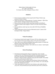 We did not find results for: Peraturan Turnamen Futsal Sttdk 2020 Pdf