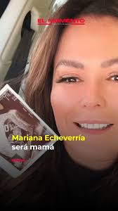 #Viral // #MarianaEcheverría y su esposo Oscar Jiménez compartieron la  feliz noticia de que esperan a su segundo hijo