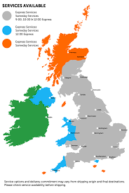 Express post from an post promises to deliver in ireland by close of business the next working day or you get your money back. Domestic Nationwide Coverage Map Tnt United Kingdom