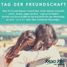Echte freundinnen und freunde sind schon echt was tolles, oder? Radio Rsg Morgen 30 Juli Ist Internationaler Tag Der Facebook