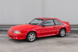 Image result for Bright Red 1993 Mustang