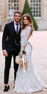 27 Fantasy Wedding Dresses From Top Europe Designers Wedding Dresses Guide Fantasy Wedding Dresses Wedding Dress Guide Wedding Dresses Lace