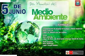 Más tarde ese año, el 15 de diciembre, la asamblea general aprobó una resolución (a/res/2994 (xxvii)) por la que se designaba el 5 de junio como día mundial del medio ambiente y se instaba a los gobiernos y a las organizaciones del sistema de las naciones unidas a que emprendan todos los años, ese día, actividades de alcance mundial en. 5 De Junio Con Diversas Actividades Se Conmemora El Dia Mundial Del Medio Ambiente