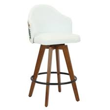 white wood counter stools bed bath
