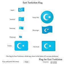 Doğu türkistan bayrağı ayrıca türkiye dışındaki tüm türkleri simgelemek amacıyla da kullanılır. Dogu Turkistan On Twitter Kardeslerim Dunya Genelindeki Uygurlar Sosyal Aglara Dogu Turkistan Bayragi Emojisinin Eklenmesi Ile Ilgi Boyle Bir Istandwithuyghurs Hashtag Baslatilar Lutfen Destek Olalim Https T Co 0euurbfe8f