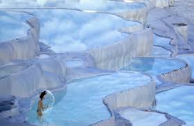 It is also called cotton castle because the natural thermal springs have overflowed down the mountainside and over time, has created calcified terraces, making it look like a cotton castle. Alle Empfehlungen Fur Pamukkale Thermal Pools Viator