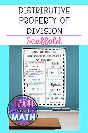 How To Use The Distributive Property Of Division Student Scaffold Elementary Math Lessons Distributive Property Upper Elementary Math
