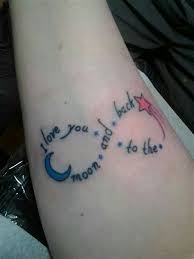 Image Result For I Love You To The Moon And Back Tattoo Ideas To The Moon And Back Tattoo Moon Tattoo Trendy Tattoos