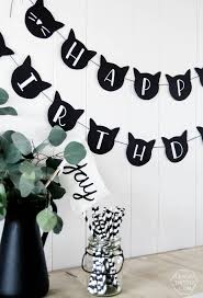Check spelling or type a new query. Diy Cat Banner Cat Birthday Party Decor Lemon Thistle Diy Birthday Banner Cat Birthday Diy Birthday Decorations