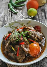 Resep masakan opor ayam dan bumbu opor ayam kuning sederhana. Resepi Ayam Opor Pahang Pawtaste Com