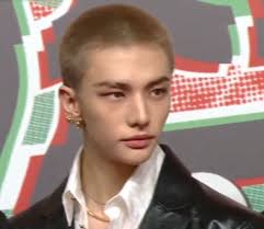 This is not a drill: Felix with black hair and Hyunjin with blond buzzcut  (photo from today's SBS Gayo Daejeon 2024 red carpet) : r/kpop_uncensored