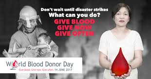 This day is one of eight global public health campaigns recognised by the world health organisation. Who World Blood Donor Day 2017