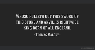 It is about a young boy known as wart who is given social and magical lessons by merlin the magician. Whoso Pulleth Out This Sword Of This Stone And Anvil Is Rightwise King Born Of All