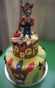 Crash Bandicoot I Want This Cake One Day For A Birthday Pastel De Tortilla Tortas Pasteles