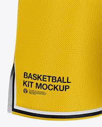 Download Men S Basketball Kit Mockup Back View Of Basketball Jersey And Shorts In Apparel Mockups On Yellow Images Object Mockups