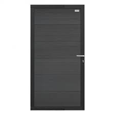 Elephant Forte Zauntor Anthrazit Anthrazit Wpc 90x180 Zaun Zauntor Zaune Und Tore Zaun