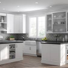 Hampton Bay Designer Series Elgin Assembled 36x42x12 In Wall Kitchen Cabinet With Glass Doors Kitchen Trends Glass Kitchen Cabinet Doors Open Kitchen Shelves