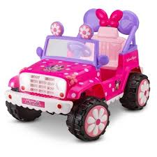 12v licensed mercedes benz amg g63 ride on car with remote control for kids mp3. Kid Trax 6v Disney Minnie Mouse Flower Power 4x4 Powered Ride On Pink Target