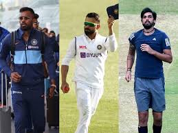 Shami, navdeep saini, shardul thakur. India Vs England 2021 Squad Virat Kohli Hardik Pandya And Ishant Sharma Return To India Squad For First Two Tests Against England Cricket News Times Of India